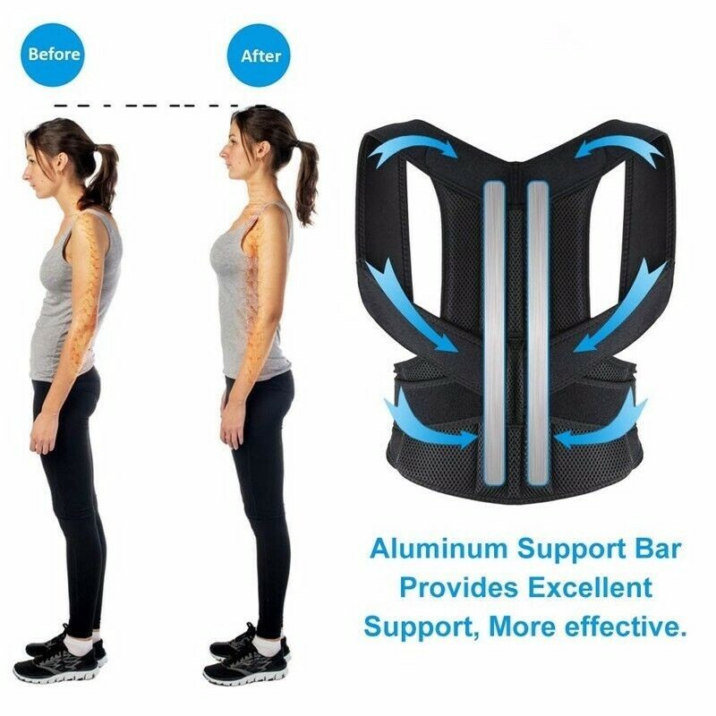 Heavy Duty Lift Lumbar Lower Back Waist Support Belt Brace Suspenders for Work
