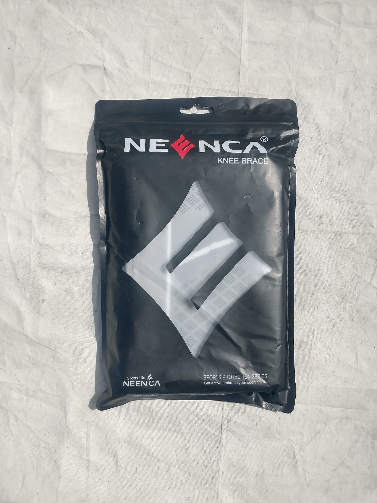 NEENCA Knee Brace 2-Pack S–XXL Compression Support Sleeves Gray White