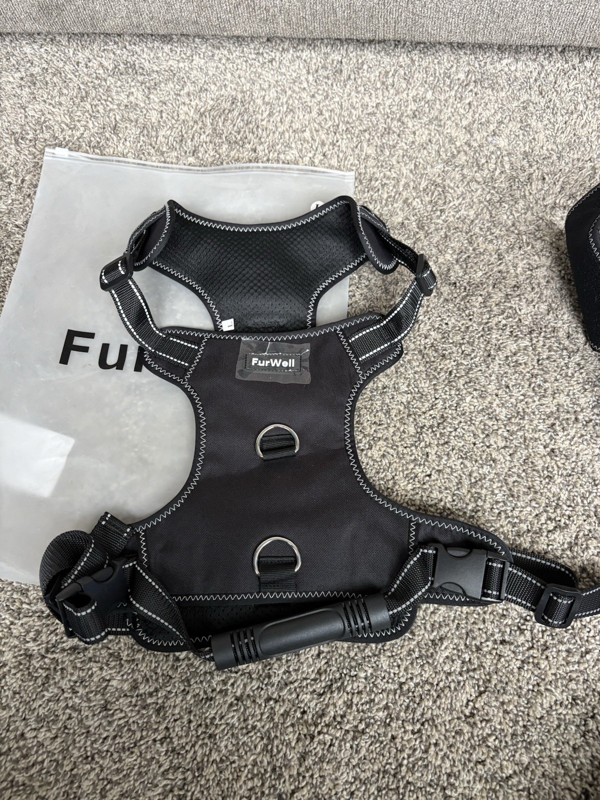 FURWELL DOG ACL CCL KNEE BRACE REAR LEFT LEG W/ HARNESS SIZE L NEW