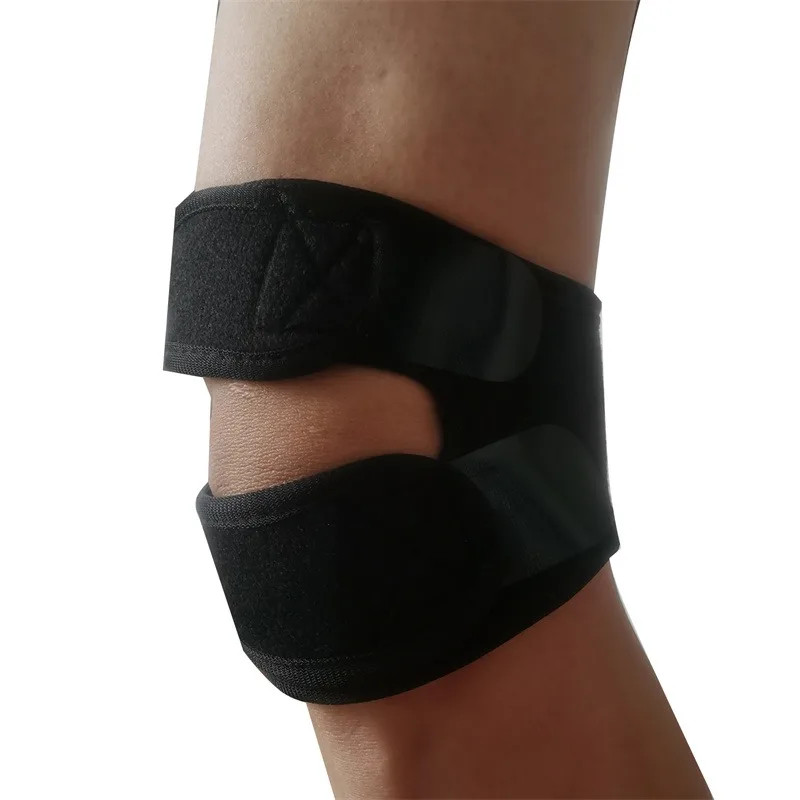 Sports Knee Strap Brace Double Patella Tendon Support Pad Wrap for Men 1 Pc