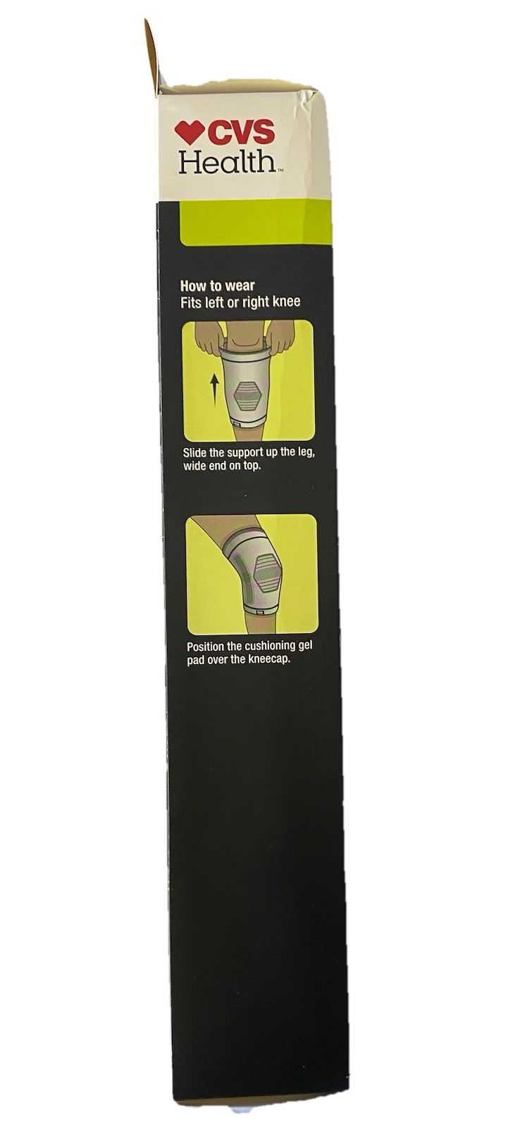 CVS Health Deluxe Stabilizing Compression Knee Moderate Support LARGE