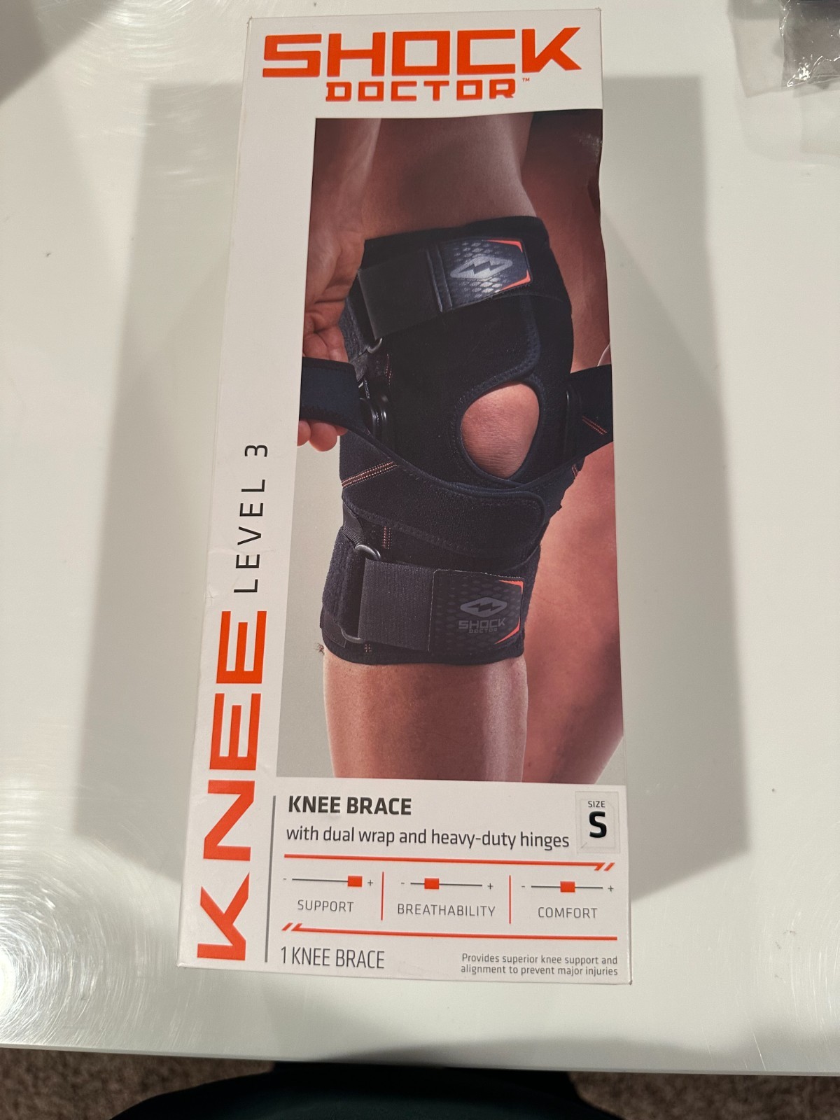 Shock Doctor Ultra Knee Support- Level 3: Small