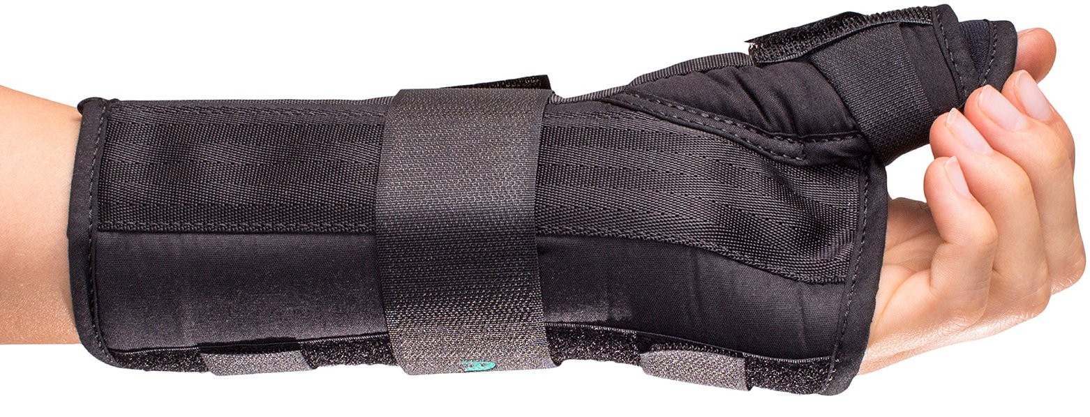 Aircast A2 Orthopedic Wrist Brace with Thumb Spica for Carpal Tunnel Support