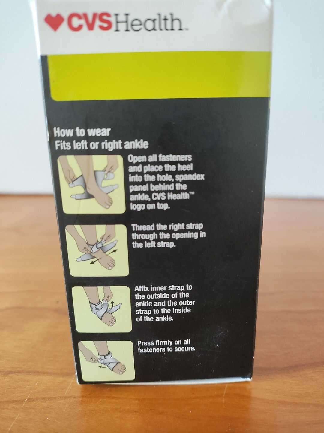 New! CVS Ankle Compression Support One Size Moderate Support