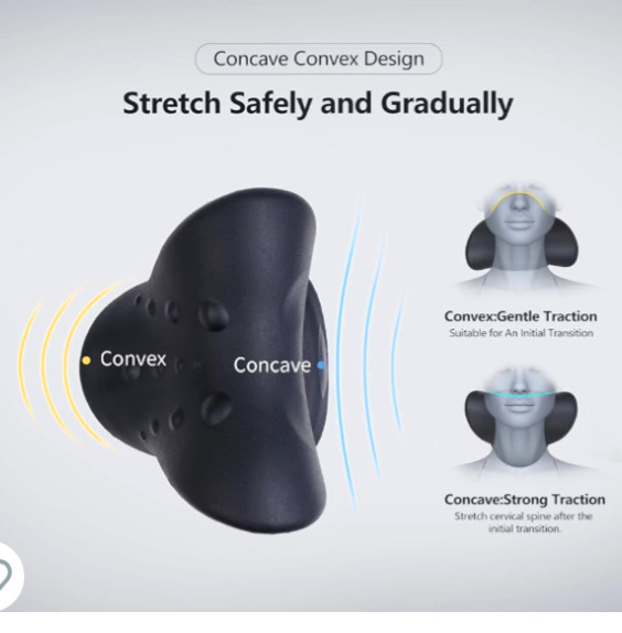 Cozy Health Neck Stretcher Neck Pain Relief, Neck Shoulder Relaxer Traction NEW