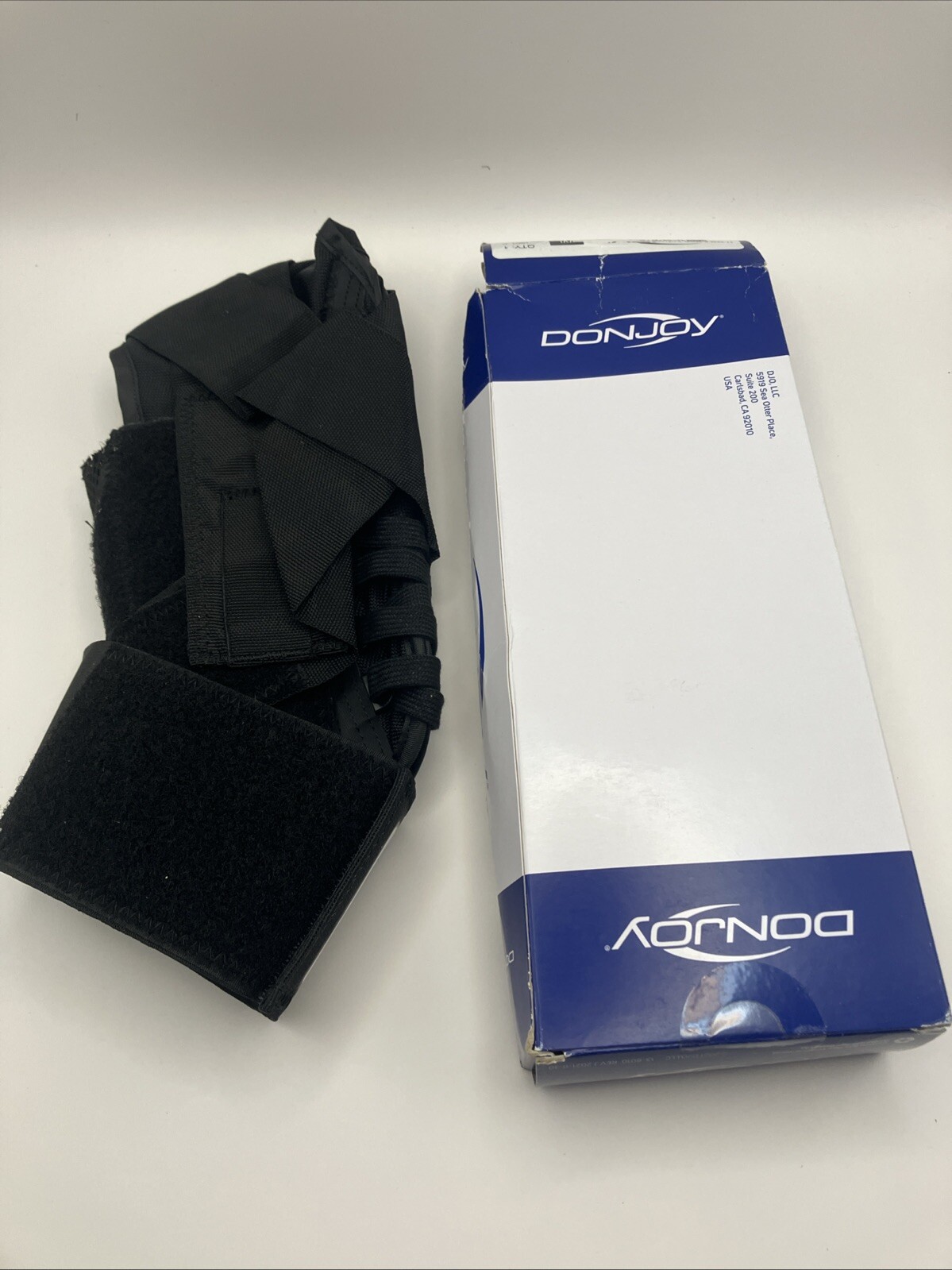 DonJoy Stabilizing Speed Pro Ankle Support Brace, XX-Large, Black