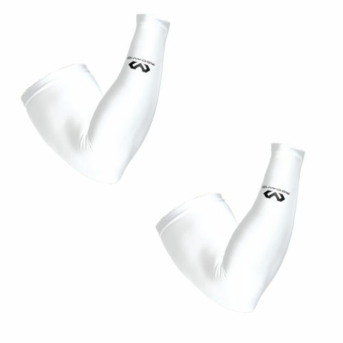 McDavid Compression Arm Sleeve 6566 White S/M Pair