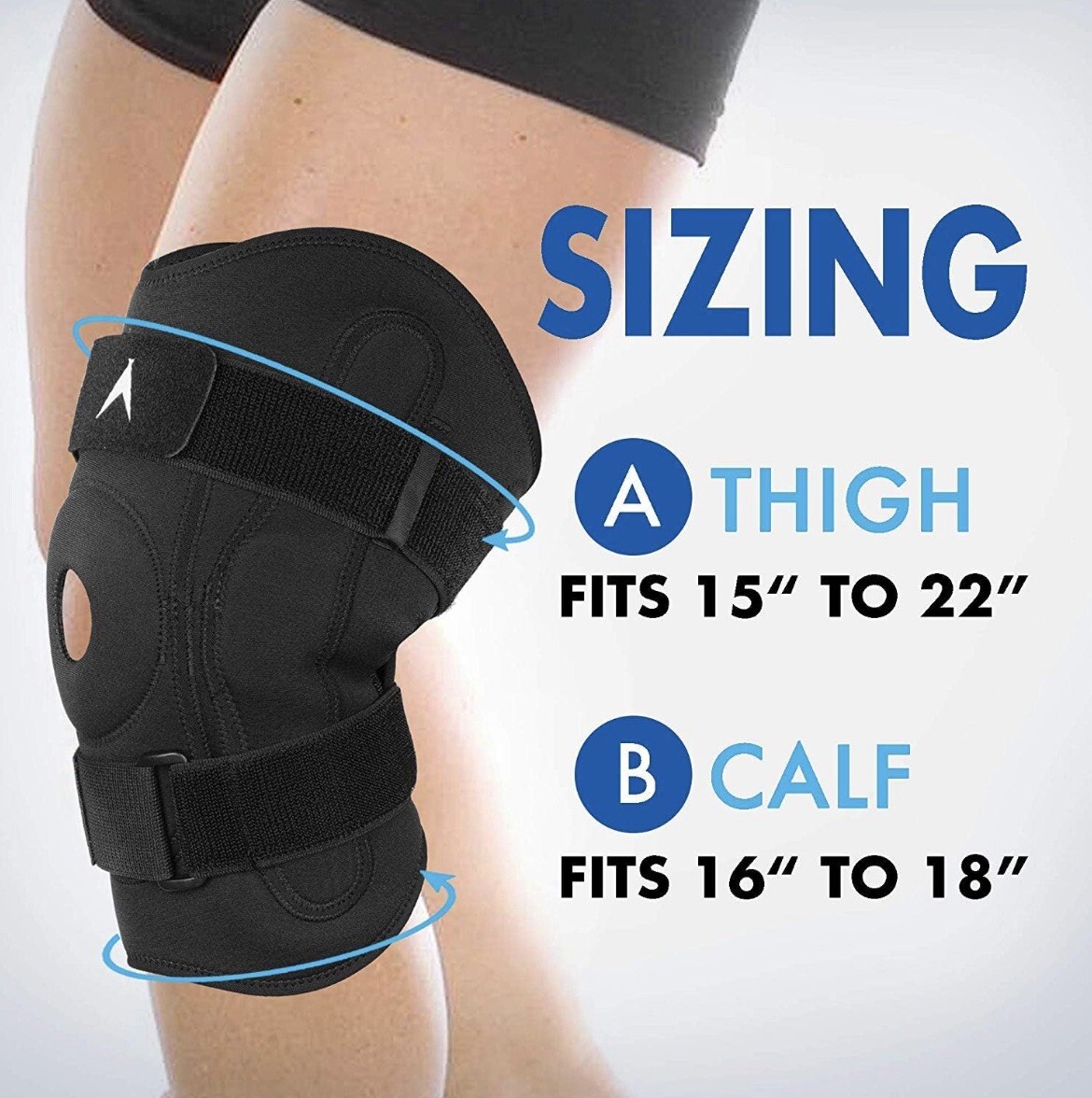 ATX Hinged Knee Brace – Breathable Compression Support for ACL, MCL, Meniscus Te