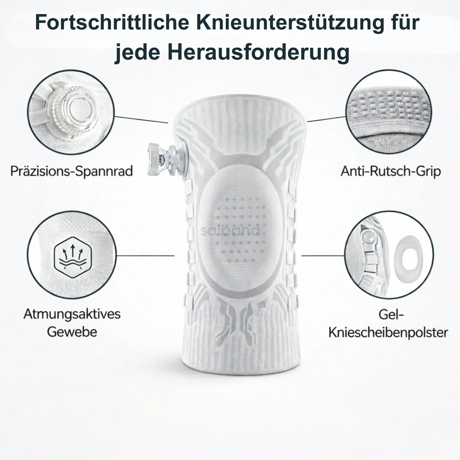 Smart Knob-Type Sports Knee Brace For Joint Pain Meniscus Tear Running Sports