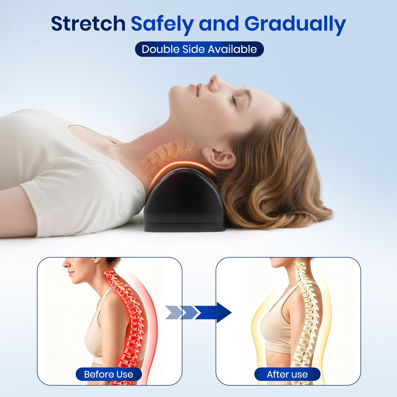 Occipital Release Tool3 Level Adjustable Cervical Traction Device for Tmj,Sho…