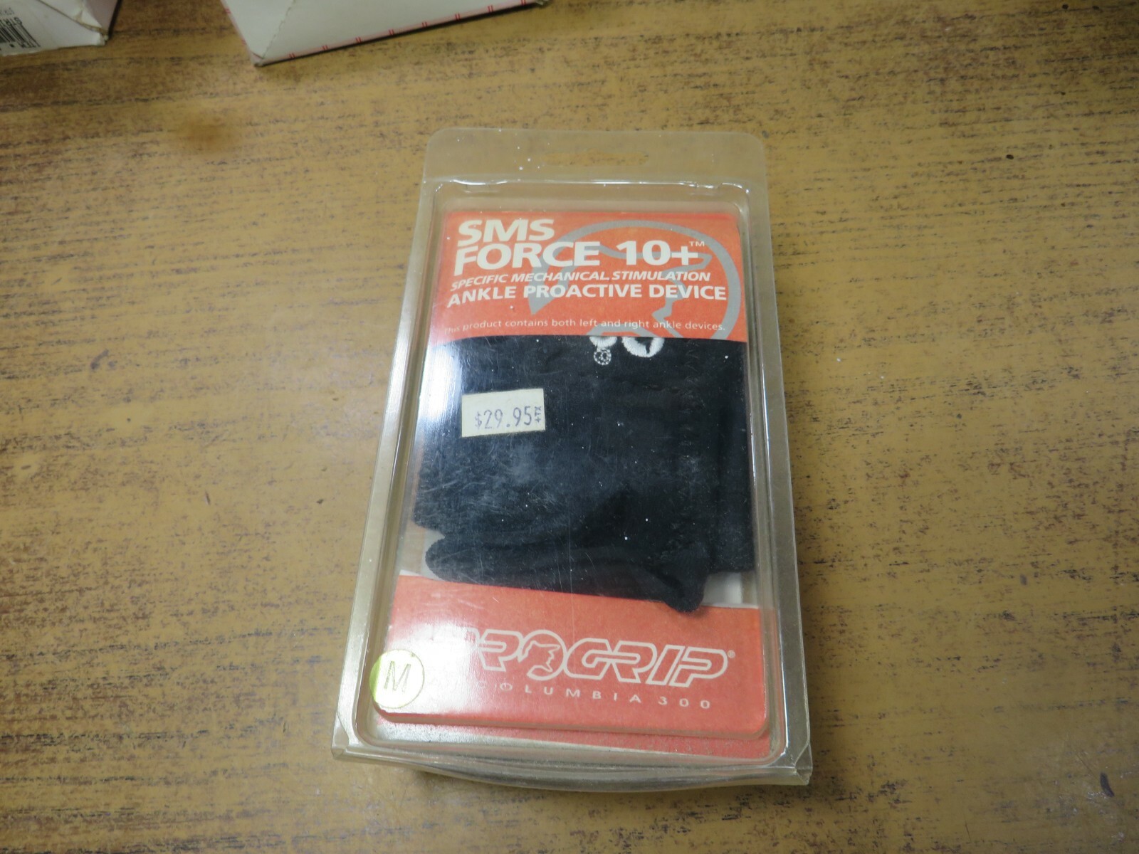 sms force 10+ Pro Grip Ankle Proactive Device Right & Left Size Medium