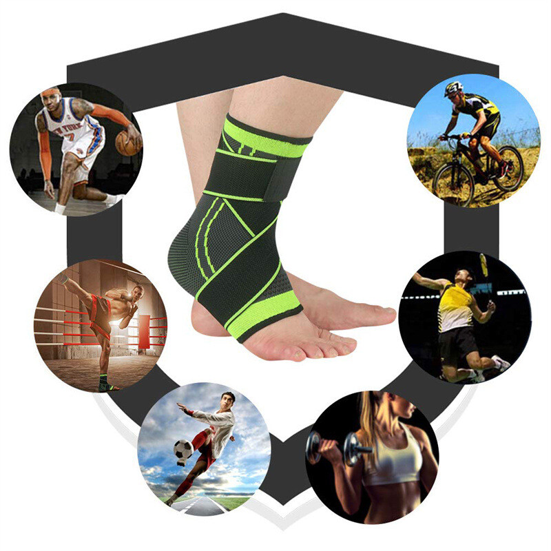 Ankle Brace Compression Sleeve Support Socks Foot Tendon Fasciitis Pain Relief