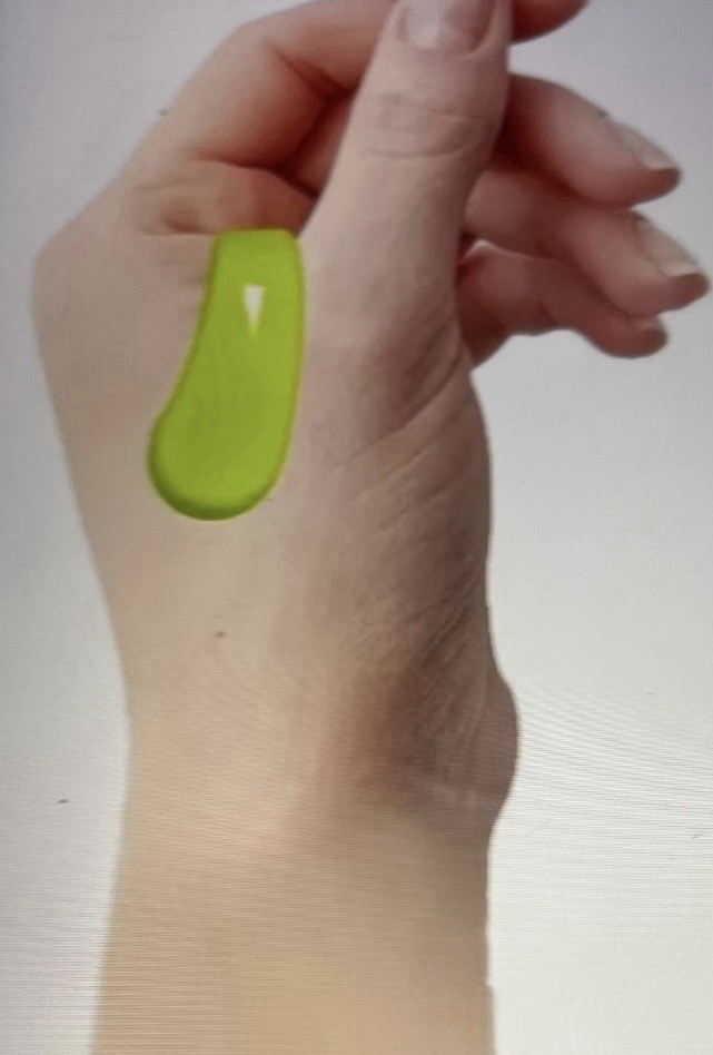 Acupressure Hand Clip: Green Smooth Rubber,Relieves Tension andStress, BRAND NEW