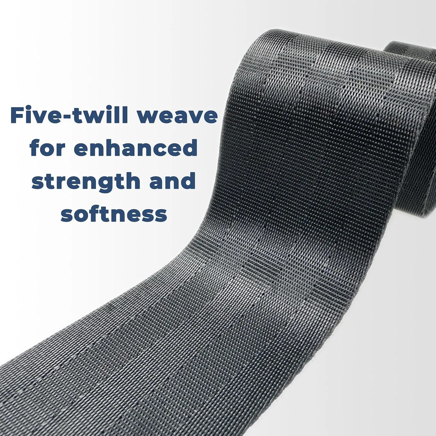 Adjustable Wheelchair Safety Strap 2 Inch Wide Slip Resistant Lap Belt 13 to 86