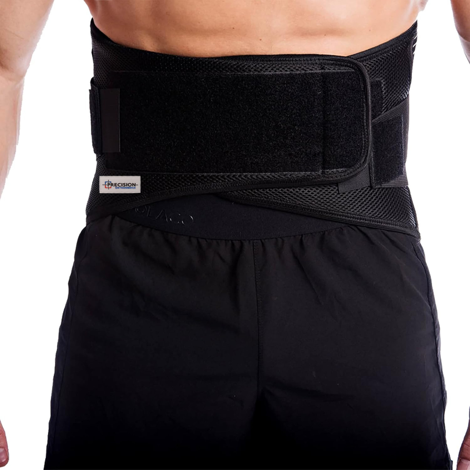 Double Pull Breathable Lumbar Lower Bad Back Pain Posture Support Belt Brace