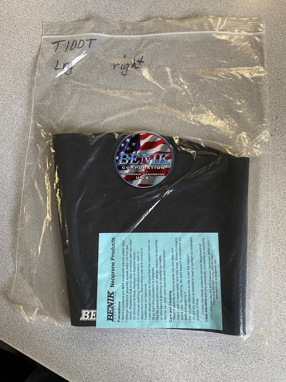 Thigh Compression Sleeve – Brand New in Package