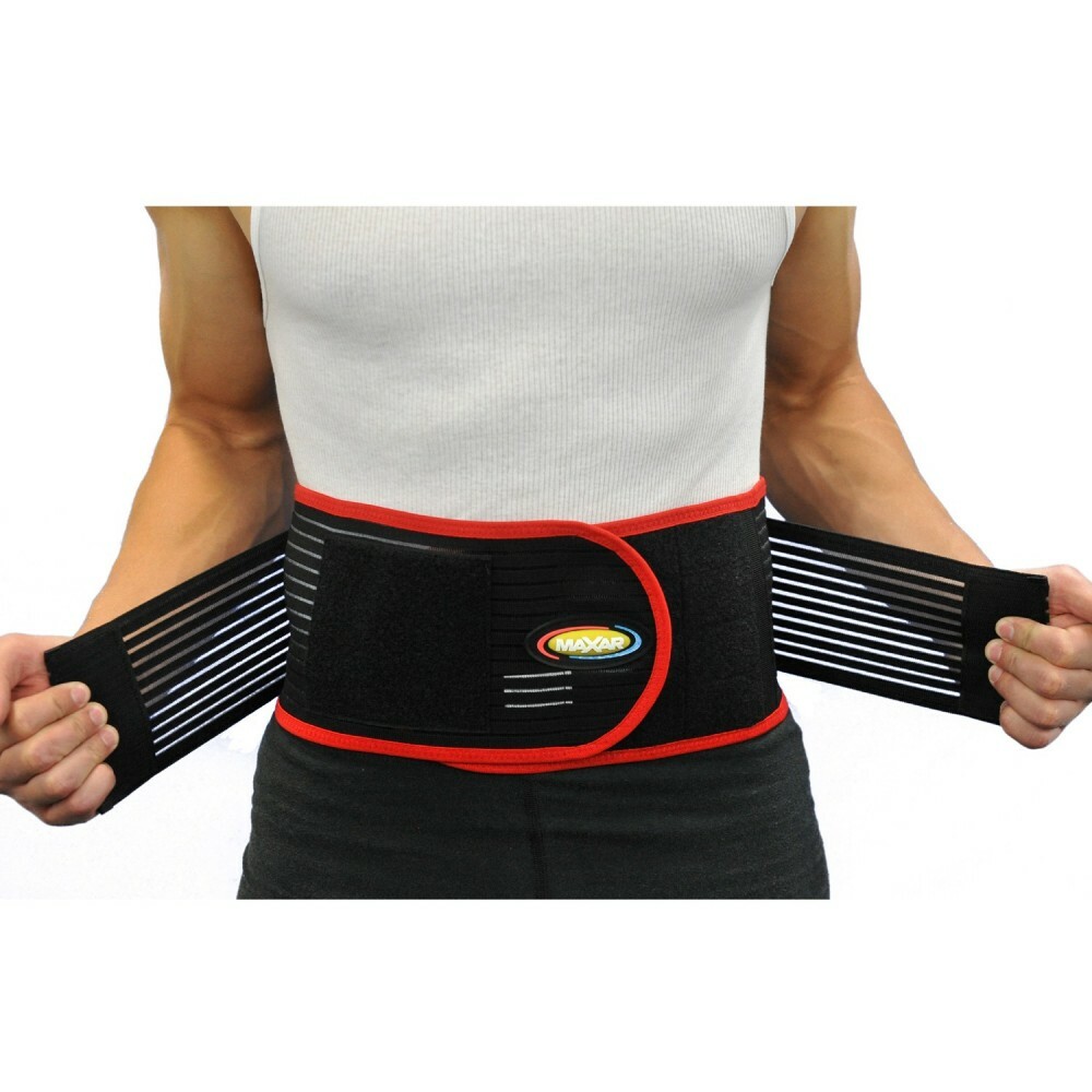 MAXAR Bio-Magnetic Deluxe Back Support Belt – Infared/Cera Heat Fabric: BMS-511