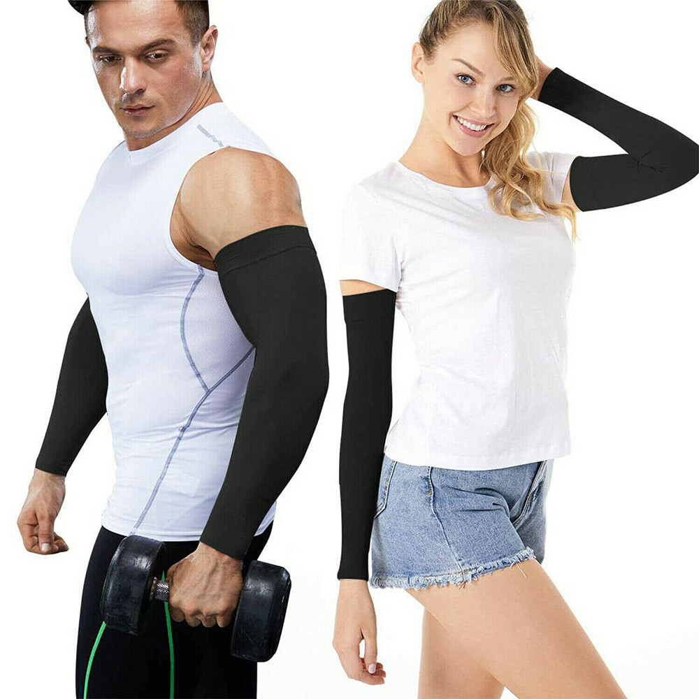 Unisex Compression Sleeve Arm Elbow Support Brace Arthritis Joint Pain Relief US