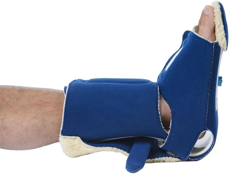 BOOT FOR BEDRIDDEN TO PREVENT HEEL PRESSURE SORES SOFT FLEECE LINED COVER