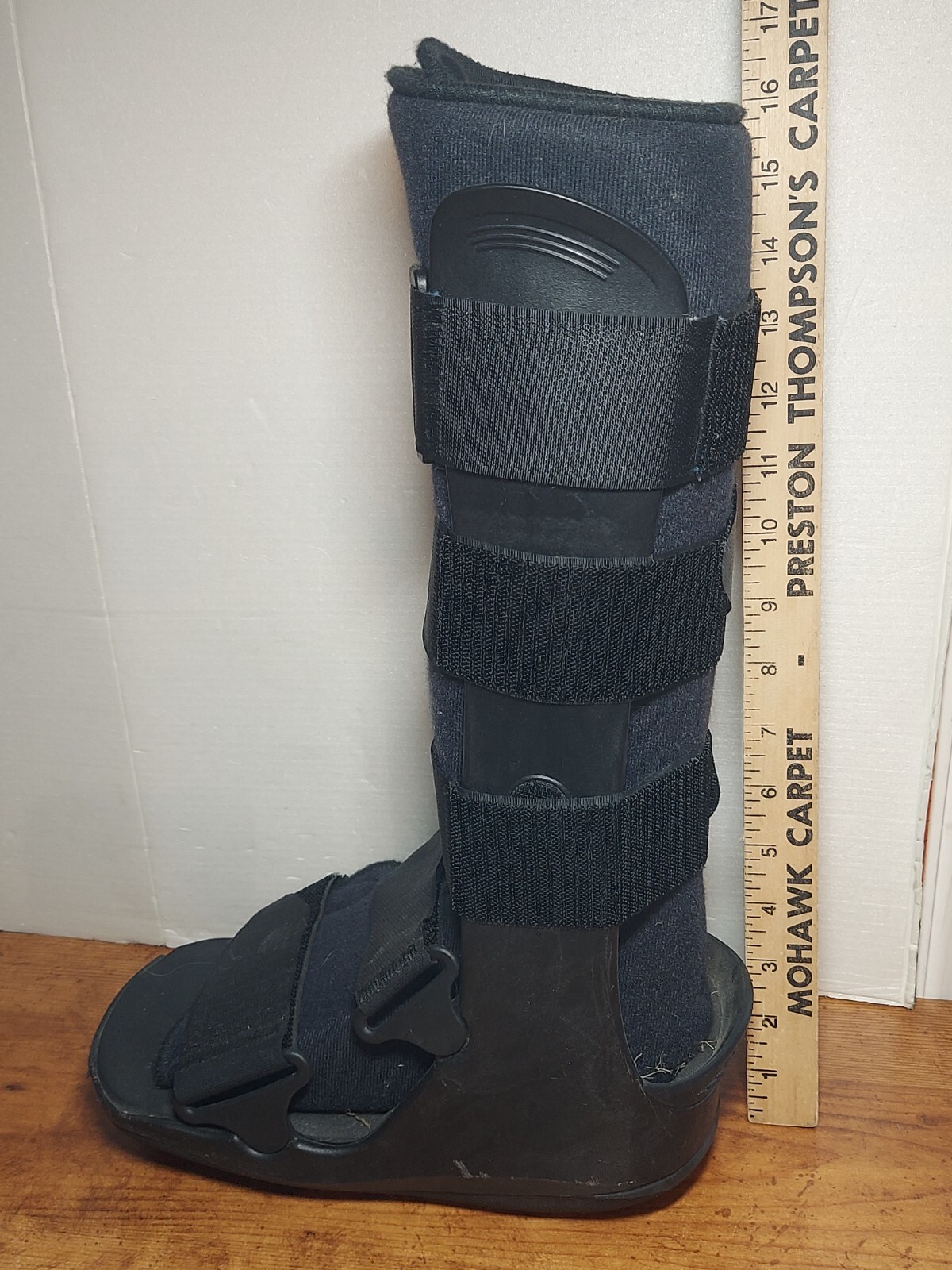 DJO XcelTrax Brace Walking Boot Black 16″ Tall Sz Small