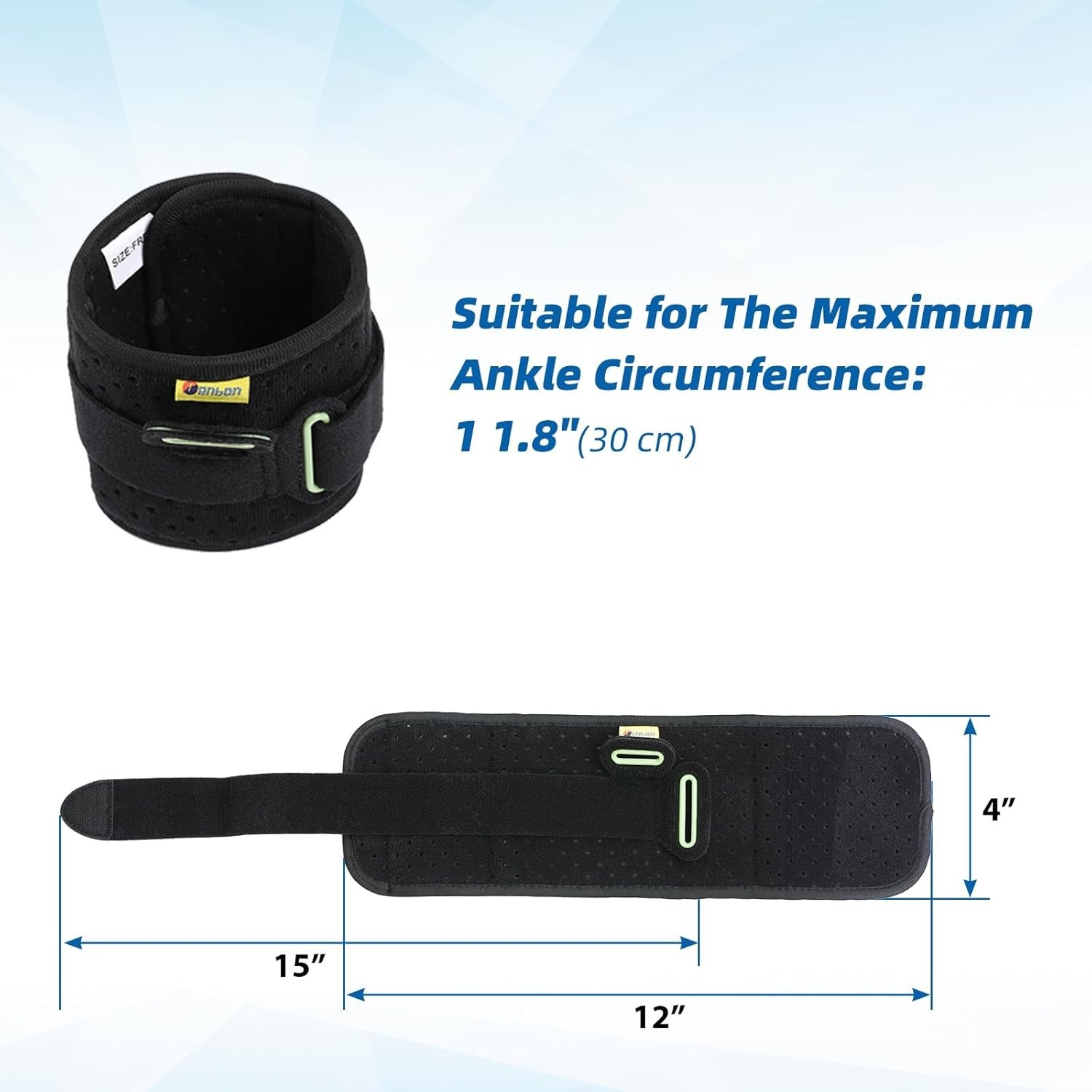 Ergonomic Foot Drop Brace – Adjustable Ankle Support for Improved Gait Stability