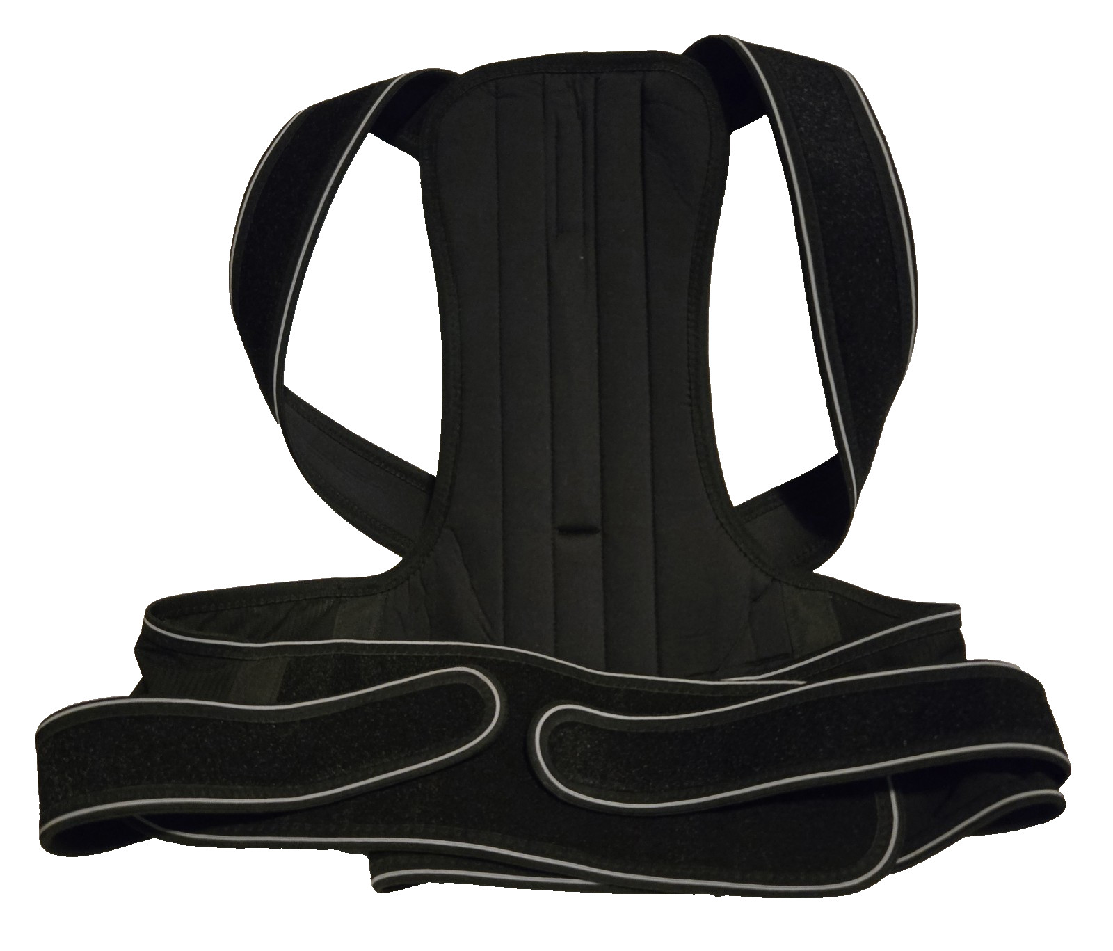 Copper Compression Posture Corrector Adjustable Support Spine Back Brace XL