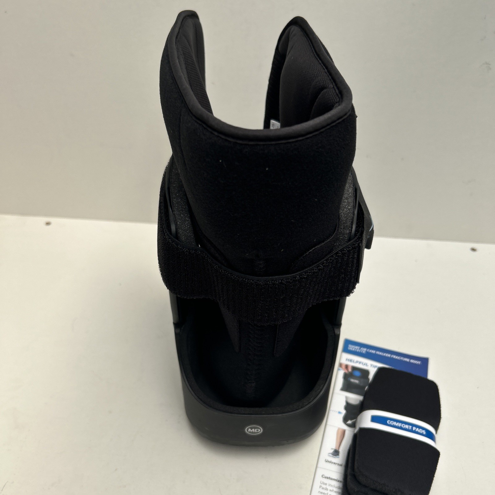 UNITED ORTHO Plantar Fasciitis Night Splint Medium Black US12035 Adjustable Pain