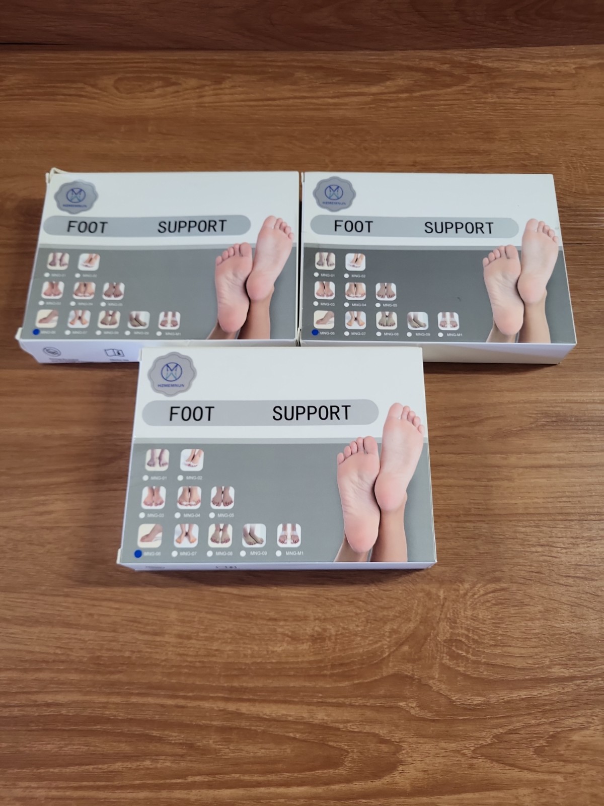 Polymer Foot Arch Support Stability Bands (6-SET) by Hzmemnun Reusable NEW