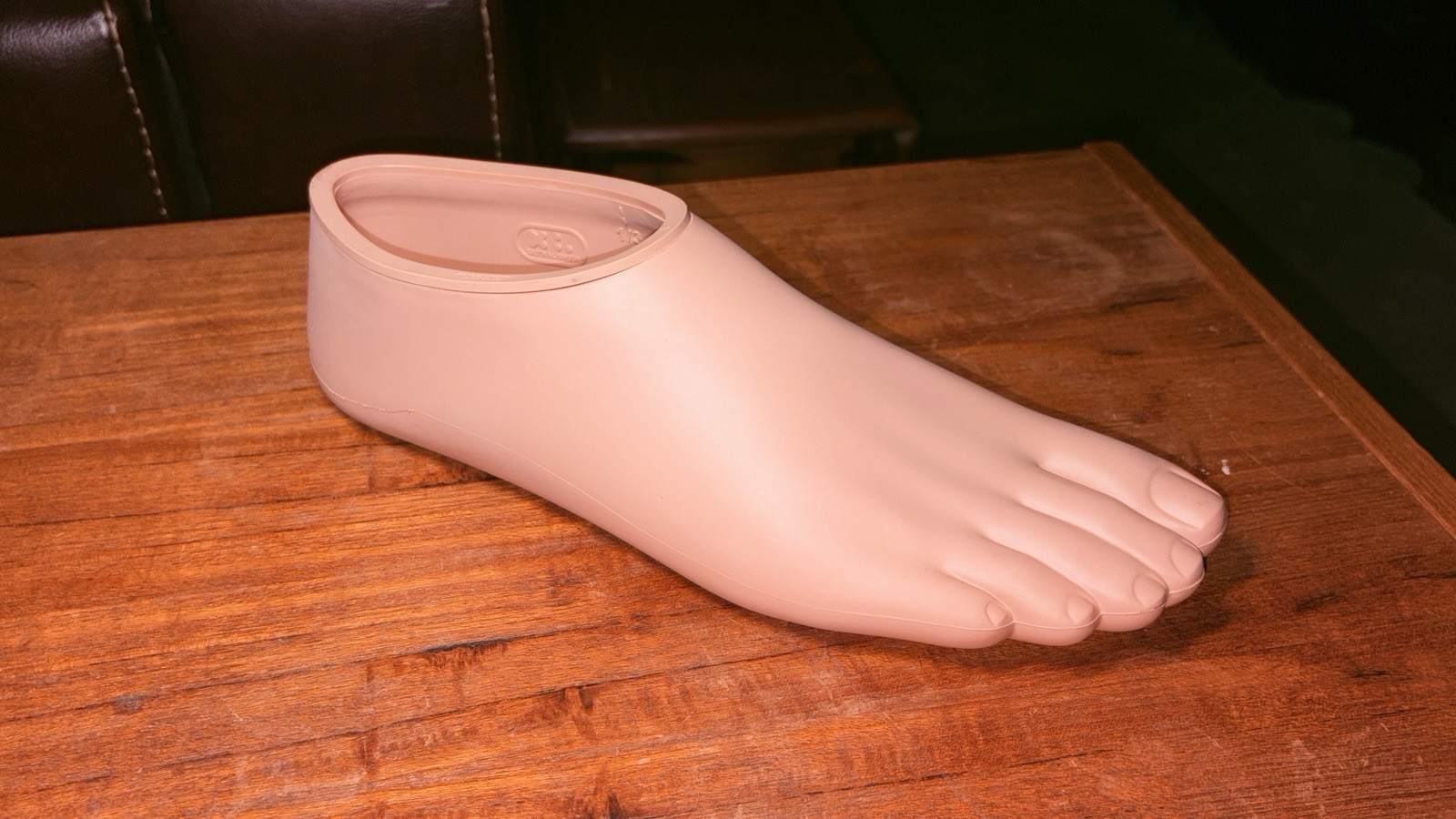 NEW Ossur FST Prosthetic Split Sandal Toe Foot Shell ~ 30cm Right Beige