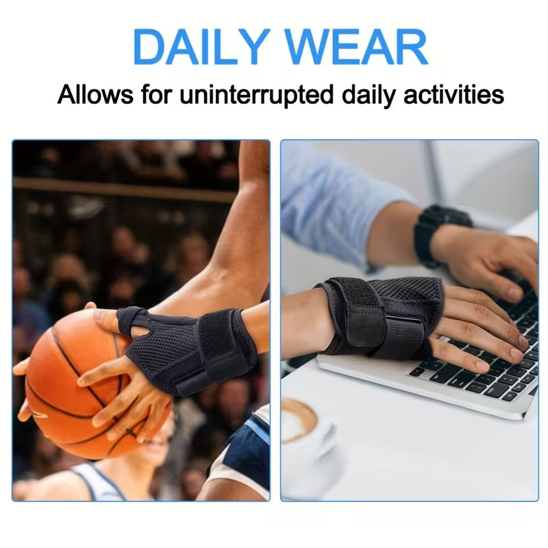 Universal Elastic Thumb Support Splint Brace – Thumb Pain, Arthritis, Tendonitis