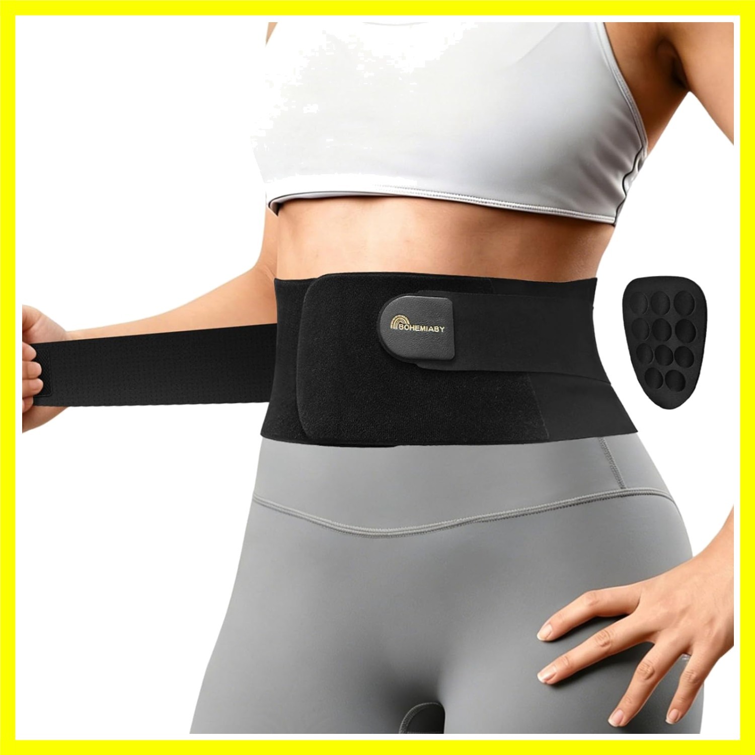 Thin & Lightweight Back Brace for Lower Back Pain, Sciatica,Herniated Disc,Br…