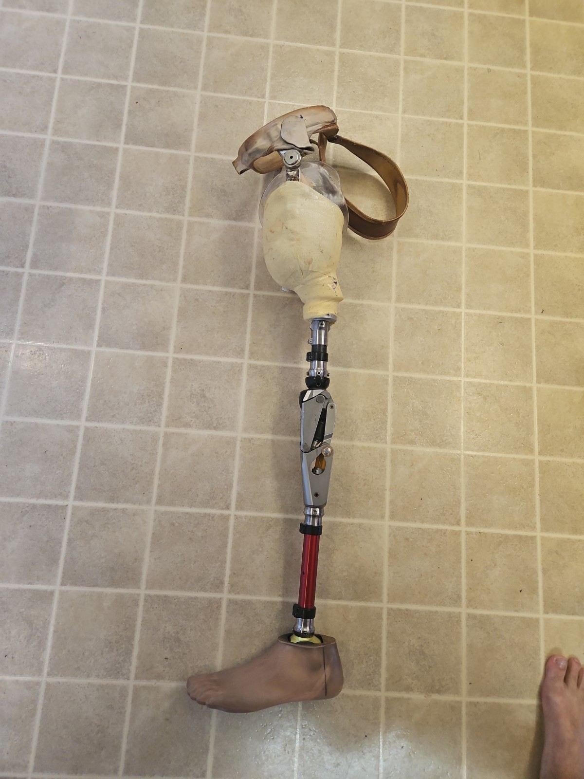 Ottobock Above Knee Prosthetic Leg With 3R60 Knee and Foot.