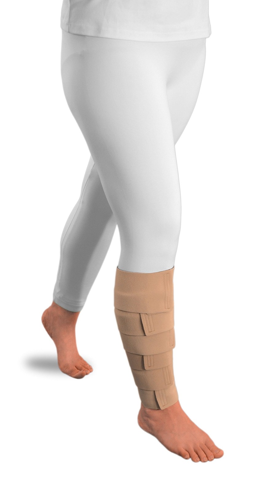 Beige Calf Small 35 cm Compression Wrap