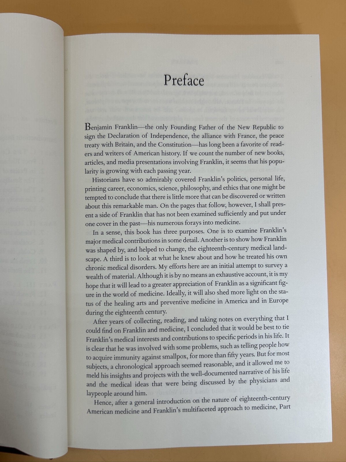 Doctor Franklin’s Medicine. Stanley Finger Hardcover Benjamin Biography. 2006.