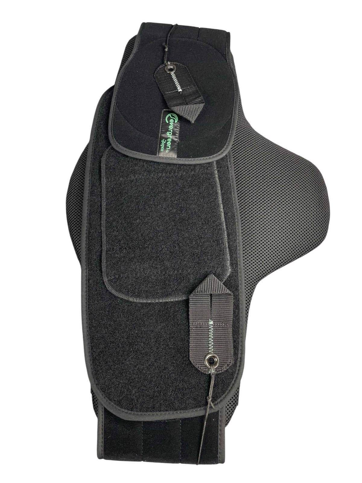 Aspen Evergreen Lumbar Support Back Adjustable Belt Back Brace Black HN1005 M-XL