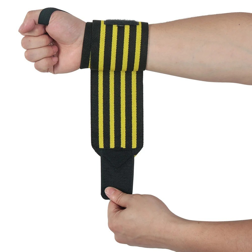 Gym Sports Wrist Band Brace Wrap Adjustable Support Strap Carpal Tunnel Bandage
