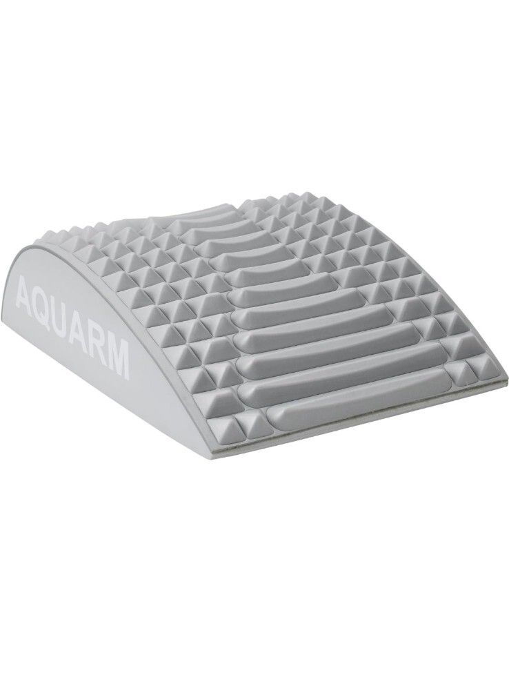 AQUARM Neck & Back Stretcher, Back Neck Cracker for Lower Back Pain Relief Grey