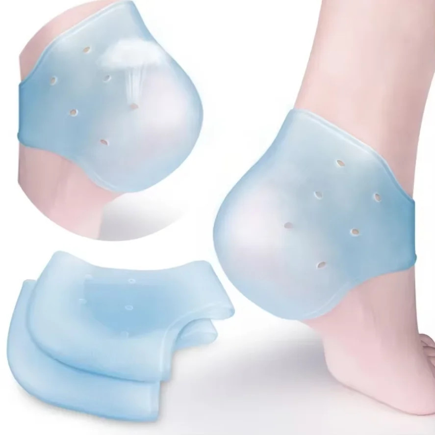 Gel Heel Protector for Heel Pain Relief Plantar Fasciitis Dry Cracked Bone