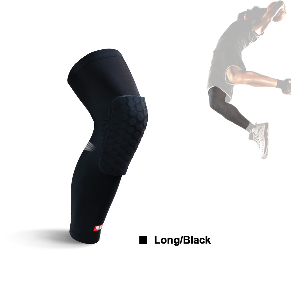 Kuangmi knee pad basketball Collision avoidance Compression sport support sleeve