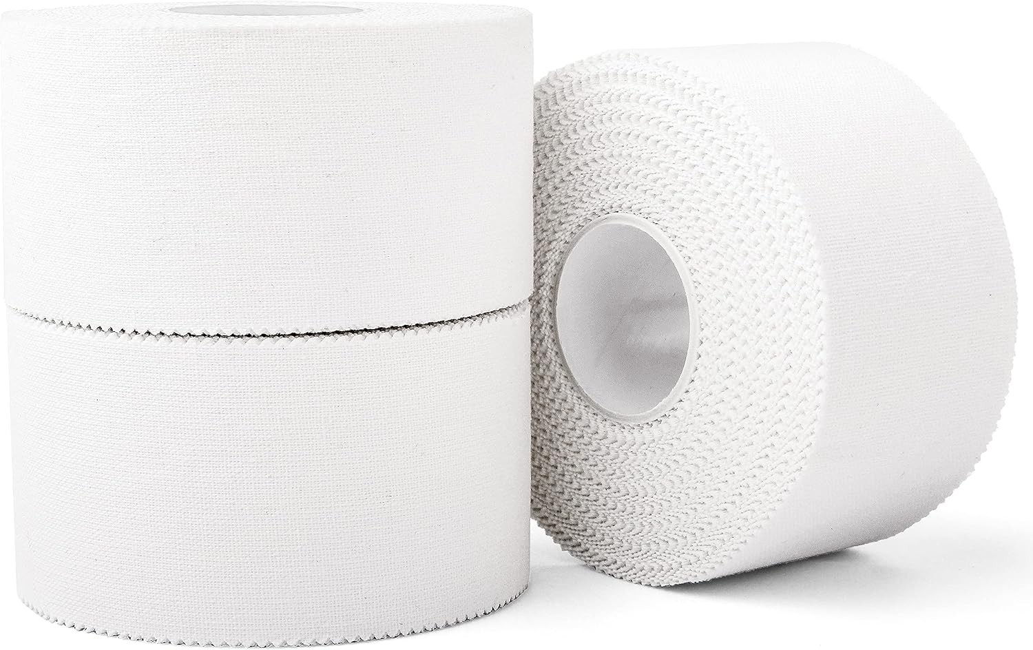 Athletic Sports Tape White Strong Easy Tear 1.5 Inch 35 FT 3 Pack Joint Support