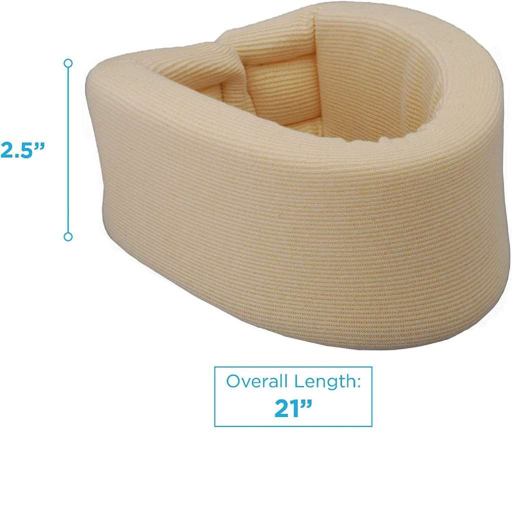 NOVA Medical Products Contoured Cervical Collar, 2.5″-Heighth