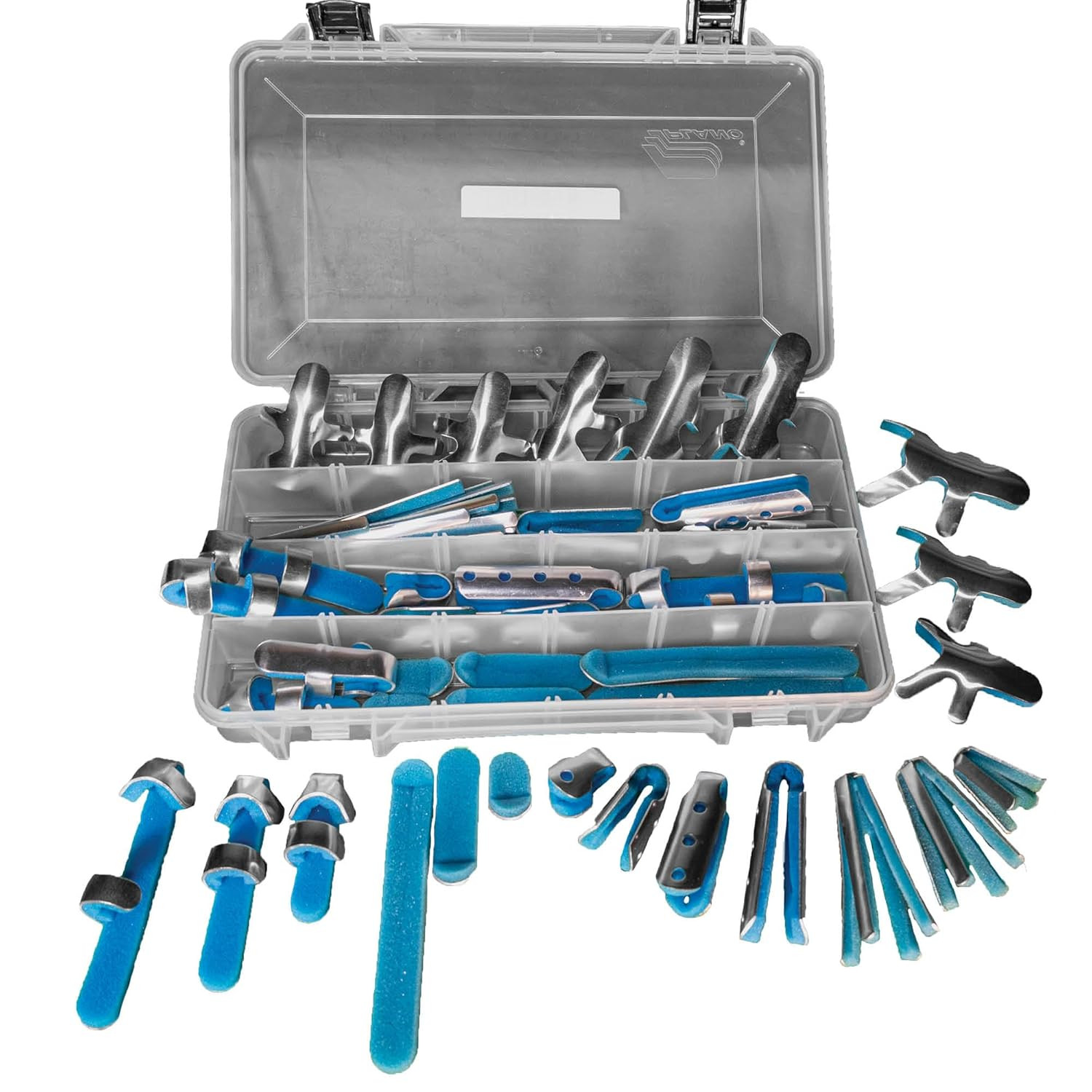 48-Piece Thumb and Finger Splint Kit Hand Injury Splints, Comfortable Foam Suppo