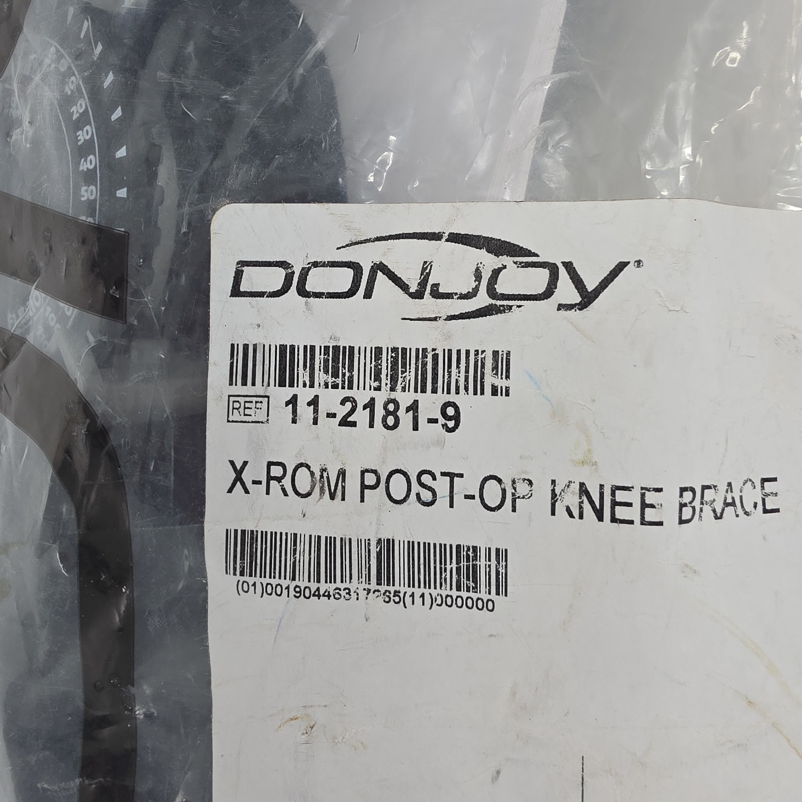 Donjoy X-ROM Post-op Knee Brace 11-2181-9 DJO Brand New!