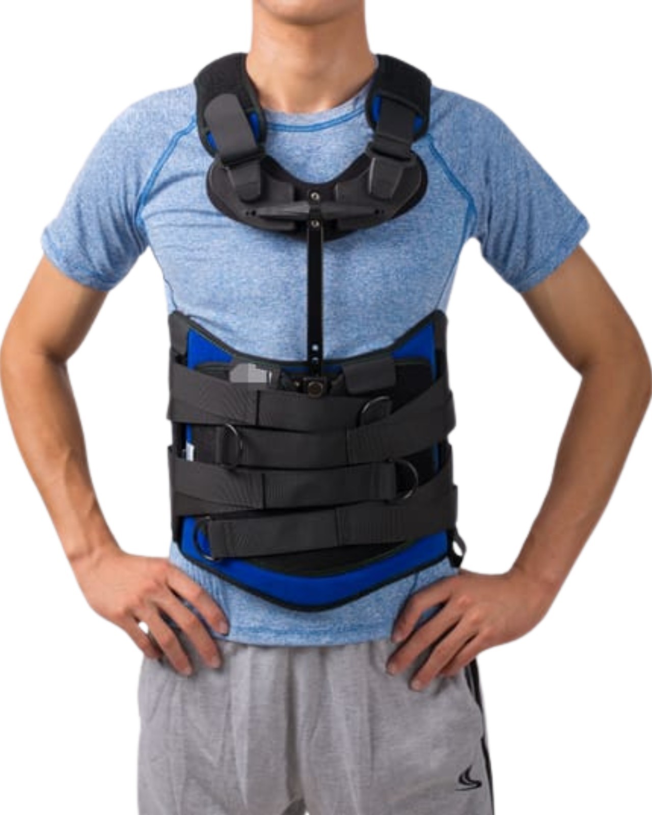 TLSO Thoracic Lumbar Sacral Orthosis Brace Adjustable Ful Back Support Scoliosis