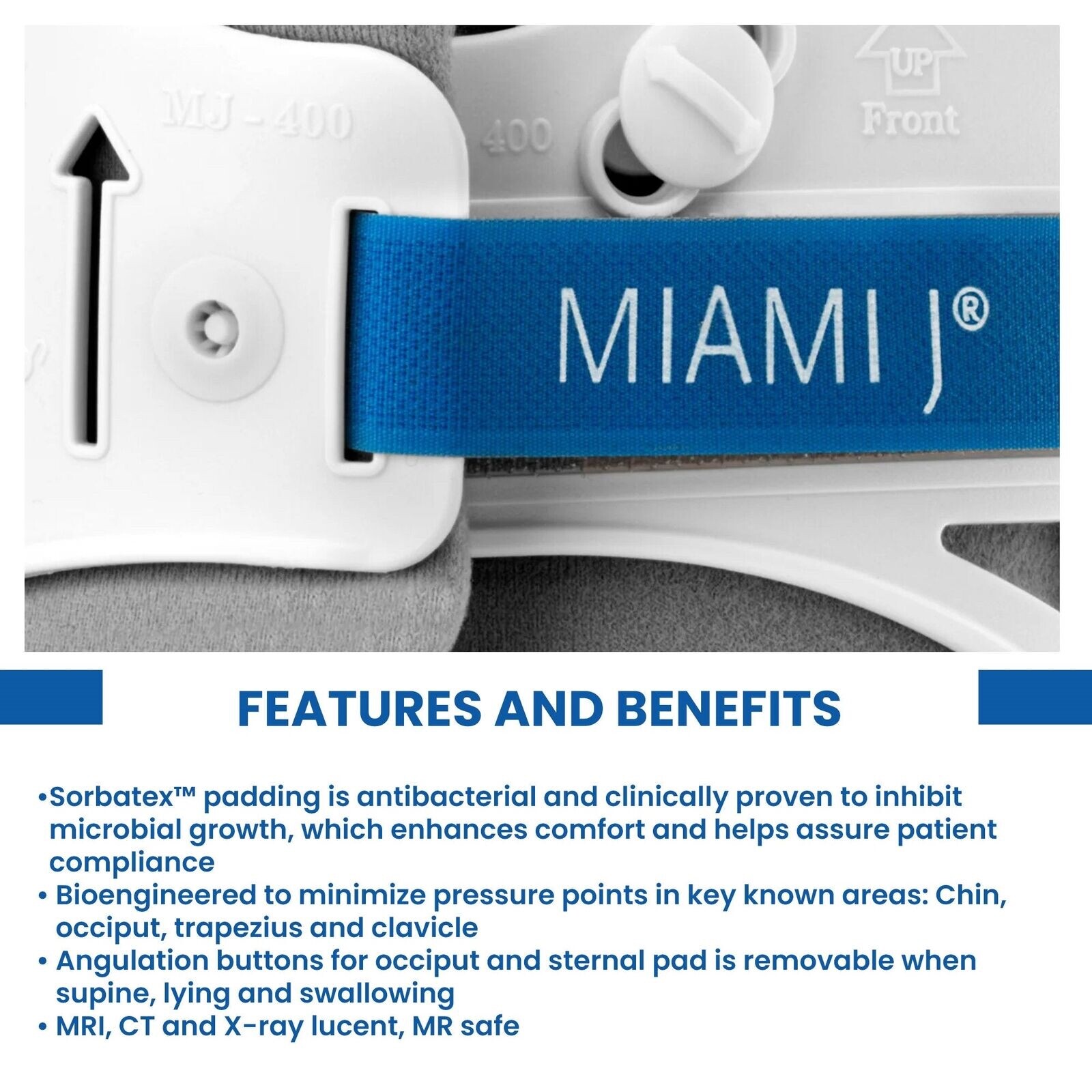 Össur Miami Jr 6-12 Cervical Collar Superior Immobilization for Optimal Recovery
