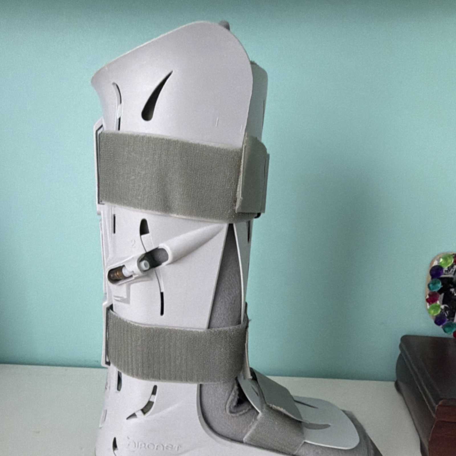 Aircast FP Walker 01F-S Small Adjustable Gray Boot for Leg & Foot Immobilization
