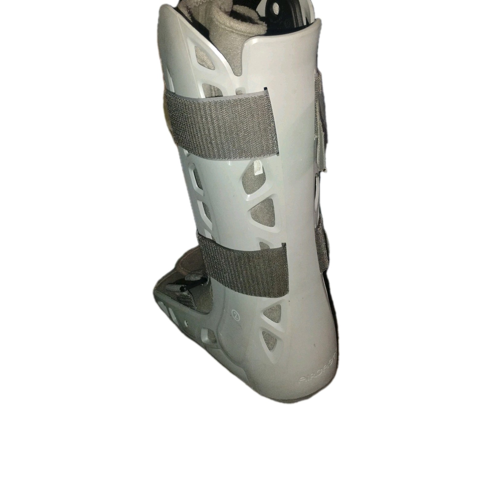 Aircast AirSelect Walker Boot Inflatable Orthopedic Fracture Boot Gray SoftStrik