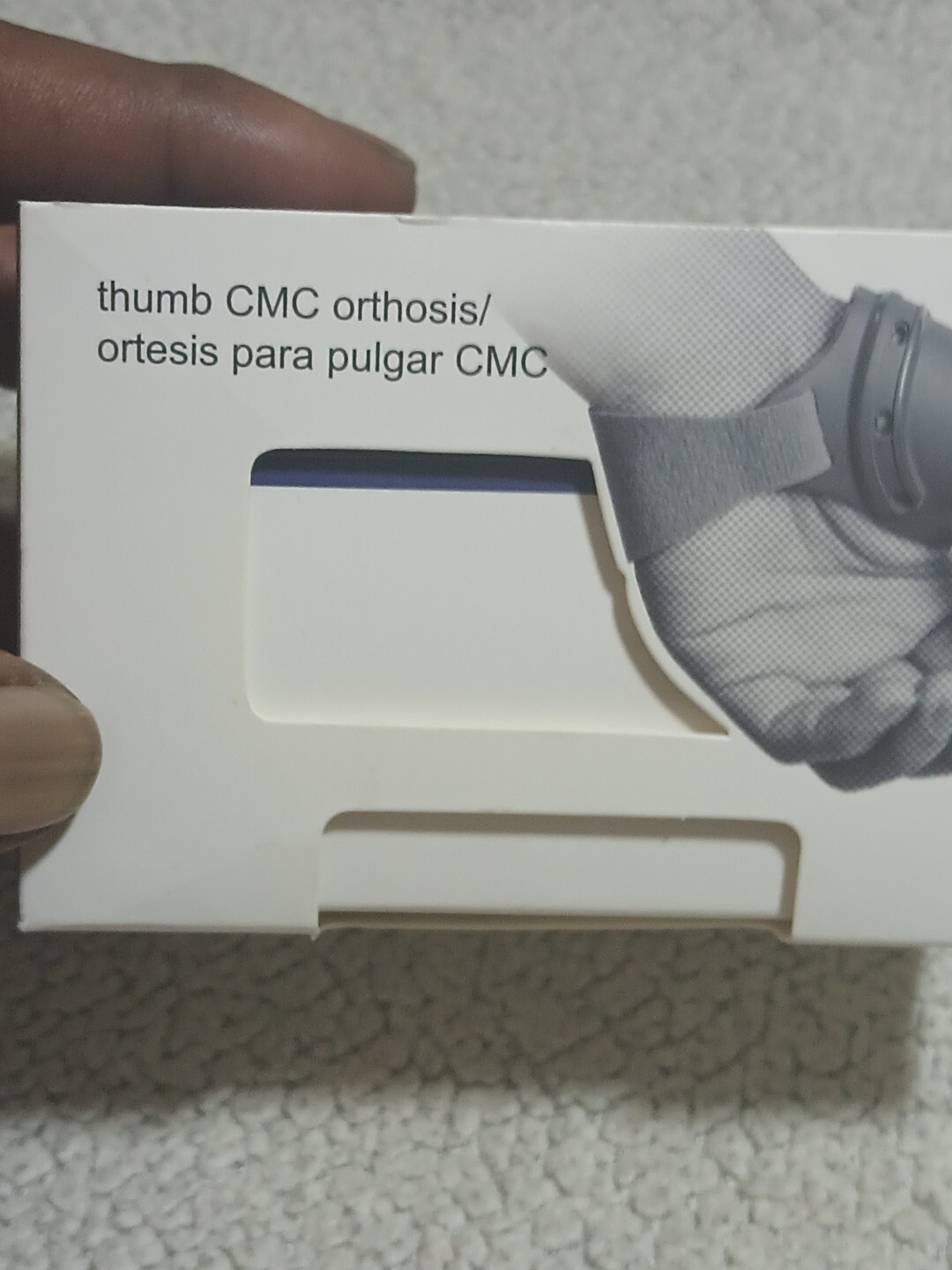 Thumb CMC Orthosis Splint Brace, Comfort Cool Splint Right