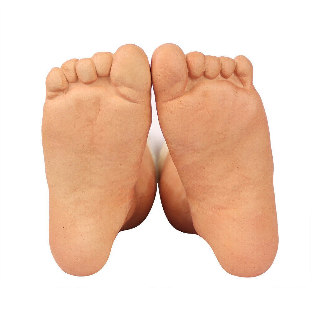 Artificial Silicone Prosthesis Foot Sleeve Legging Cover Scars Protect Injured
