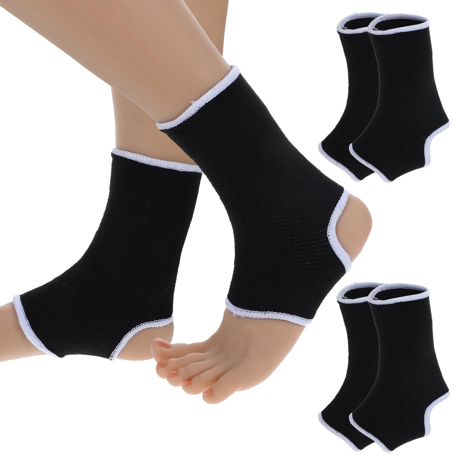2 Pair Kids Ankle Brace Stabilize Joints, Child Ankle Support Compression Sle…